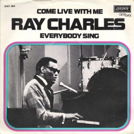 Ray Charles Come Live with Me album cover