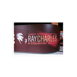Ray Charles Country Music Hall of Fame exhibit