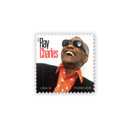 Ray Charles Postage Stamp