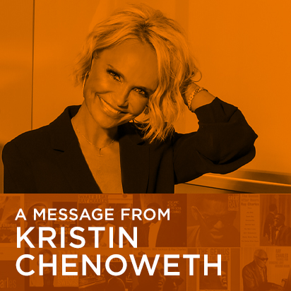 A message from Kristin Chenoweth