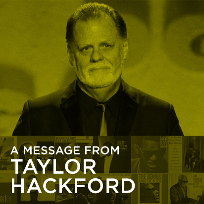 A message from Taylor Hackford